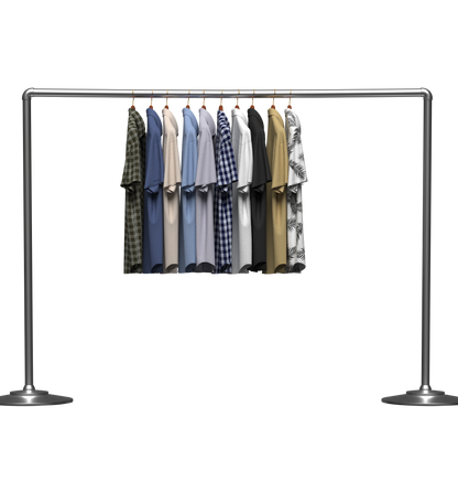 Shirt On Steel Hanger 3d Model Marvelous Designer-Clo3d-fbx-obj-Zprj