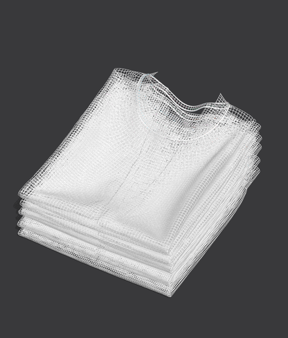Folded 5 Pile Sweatshirt 3d Model Marvelous Designer-Clo3d-fbx-obj-Zprj
