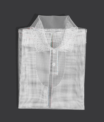 Folded Polo 3d Model Marvelous Designer-Clo3d-fbx-obj-Zprj
