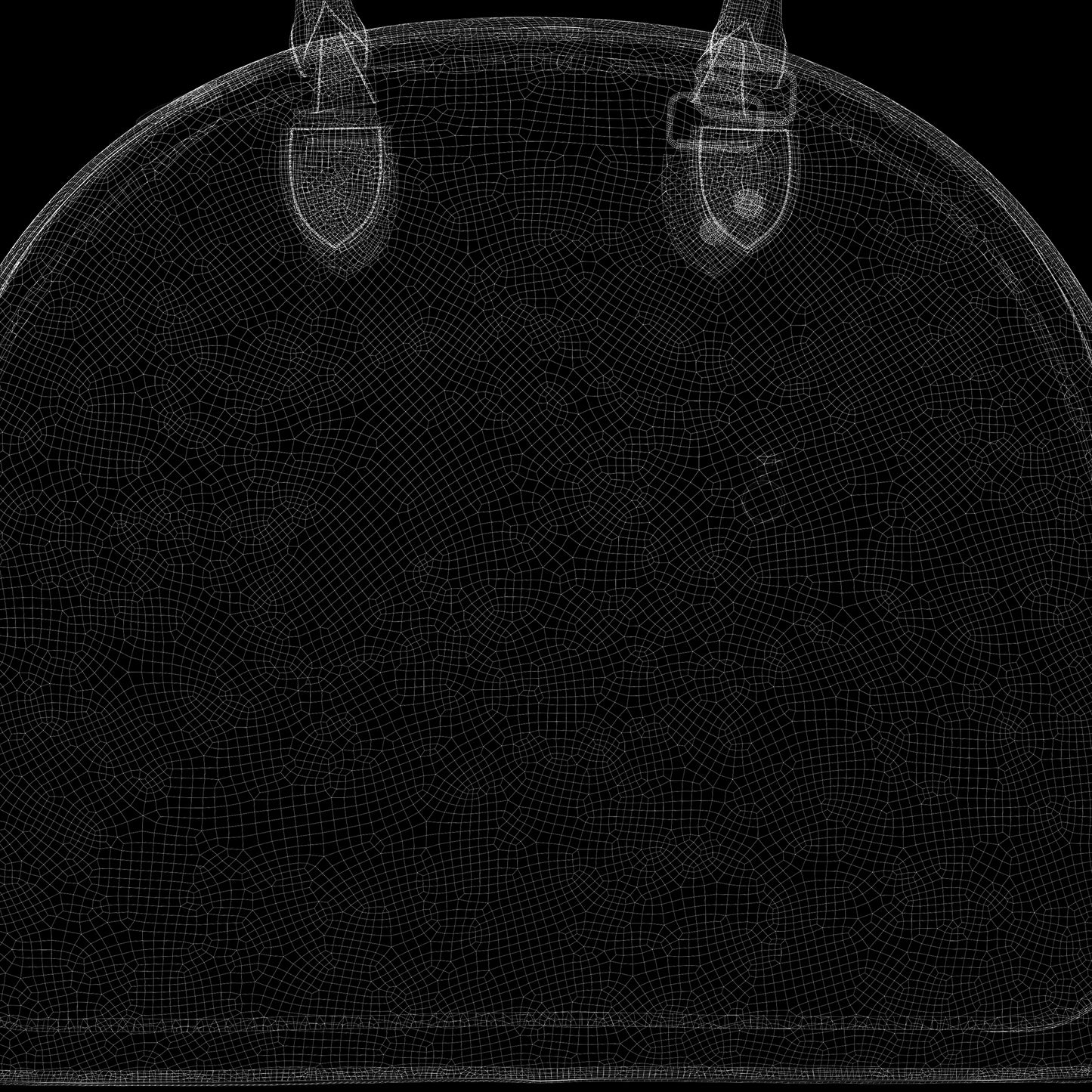 Bowling Bag-Handbag 3d Model Marvelous Designer-Clo3d-fbx-obj-Zprj