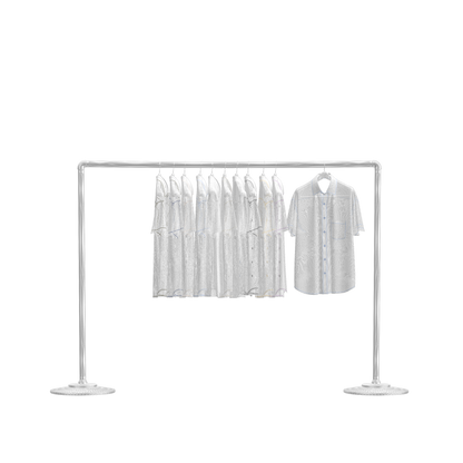Shirt On Steel Hanger 3d Model Marvelous Designer-Clo3d-fbx-obj-Zprj