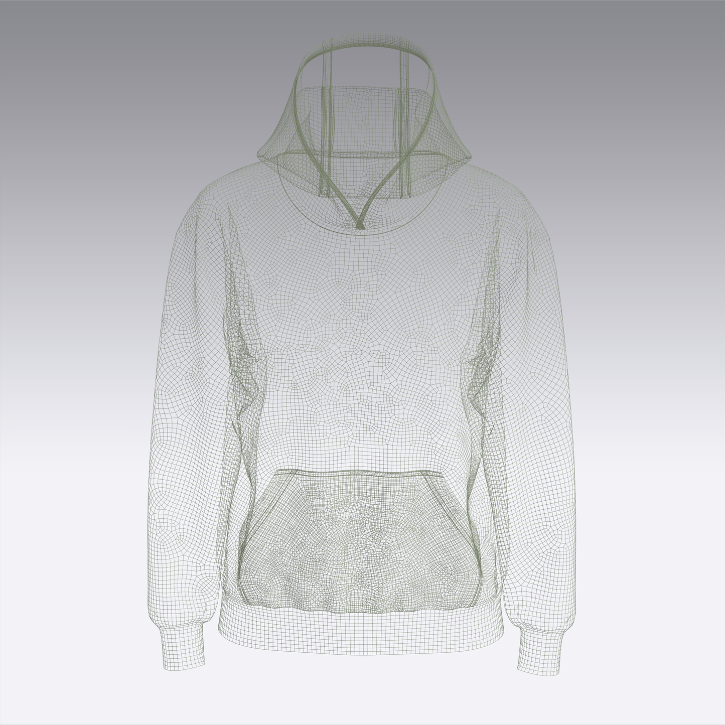 Women's Loose Fit Set-In Sleeve Hoodie 3d Model Marvelous Designer-Clo3d-fbx-obj-Zprj