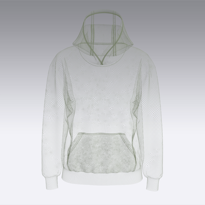 Women's Loose Fit Set-In Sleeve Hoodie 3d Model Marvelous Designer-Clo3d-fbx-obj-Zprj