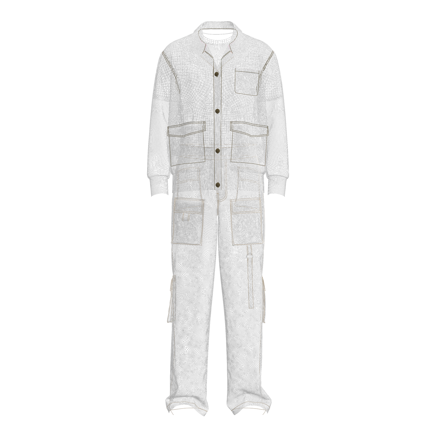 Male Outfit 3d Model Marvelous Designer-Clo3d-fbx-obj-Zprj
