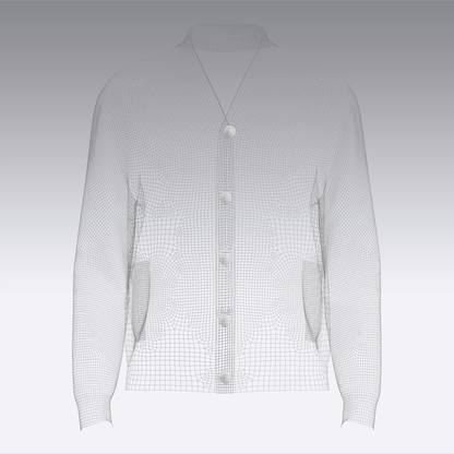 Men sweaters Cardigans 3d Model Marvelous Designer-Clo3d-fbx-obj-Zprj