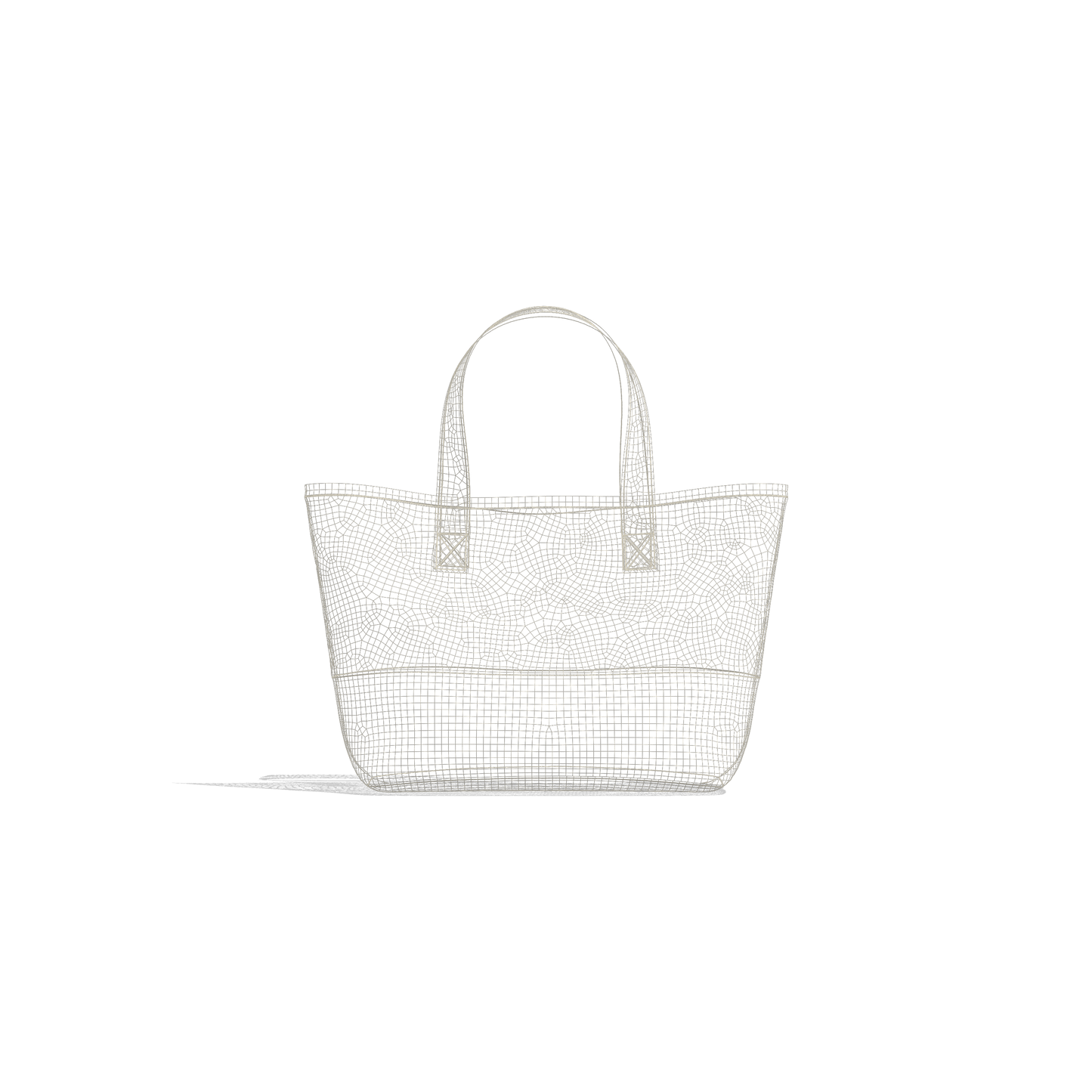 Tote Bag 3d Model Marvelous Designer-Clo3d-fbx-obj-Zprj