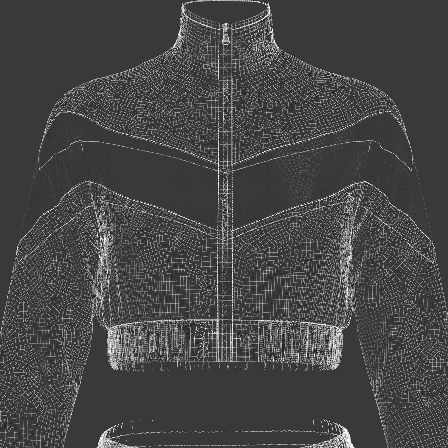 Women's Active Wear 3d Model Marvelous Designer-Clo3d-fbx-obj-Zprj