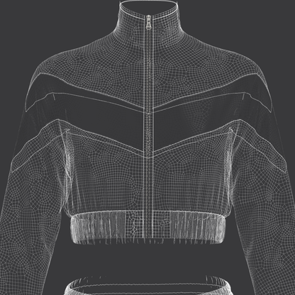Women's Active Wear 3d Model Marvelous Designer-Clo3d-fbx-obj-Zprj