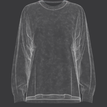 Women's Oversized T-Shirt 3d Model Marvelous Designer-Clo3d-fbx-obj-Zprj