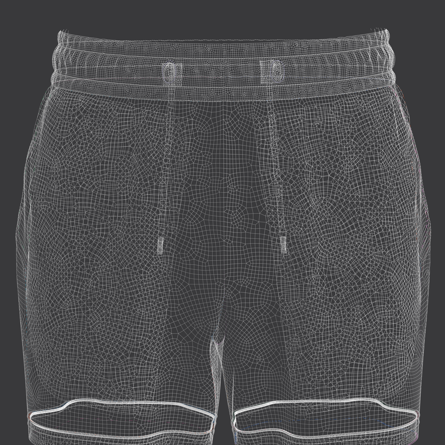 Men's Regular Shorts 3d Model Marvelous Designer-Clo3d-fbx-obj-Zprj