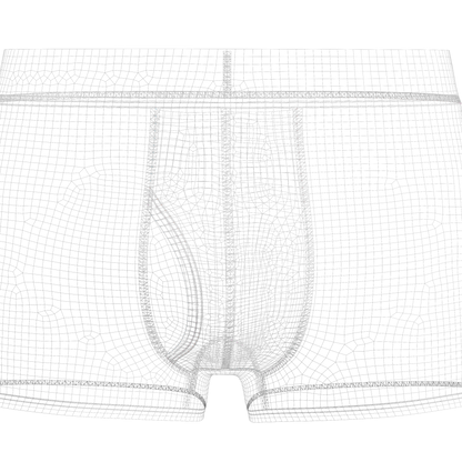 Men's Boxer Brief With Pouch 3d Model Marvelous Designer-Clo3d-fbx-obj-Zprj