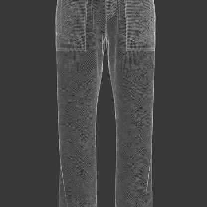Men's Worker Pant 3d Model Marvelous Designer-Clo3d-fbx-obj-Zprj
