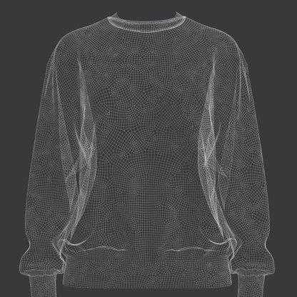 Women's Sweatshirt Oversized Set In 3d Model Marvelous Designer-Clo3d-fbx-obj-Zprj