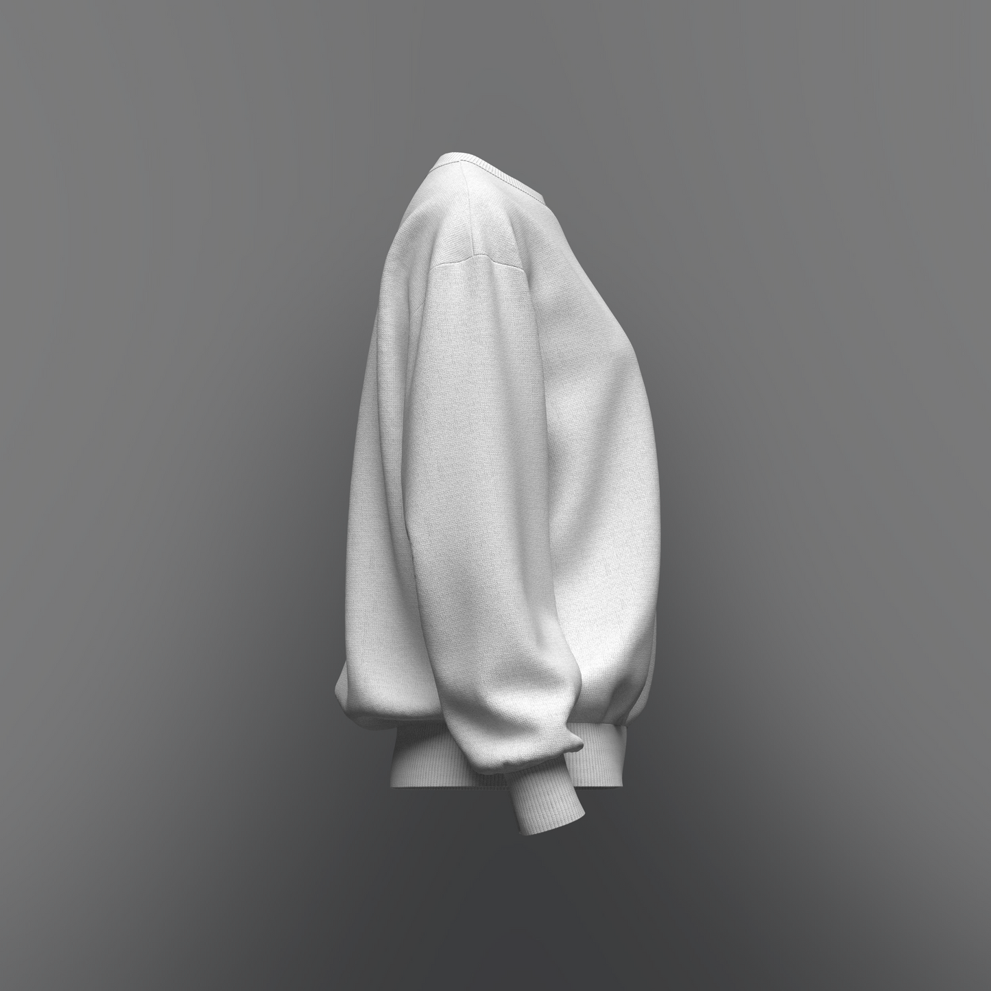 Women's Sweatshirt Oversized Set In 3d Model Marvelous Designer-Clo3d-fbx-obj-Zprj