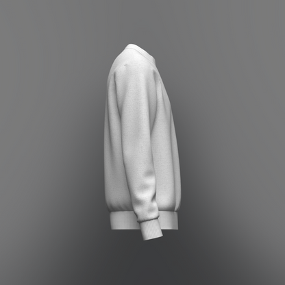 Men Sweatshirt 3d Model Marvelous Designer-Clo3d-fbx-obj-Zprj