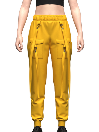 Women's Cargo Pant And Top 3d Model Marvelous Designer-Clo3d-fbx-obj-Zprj
