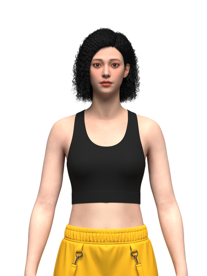 Women's Cargo Pant And Top 3d Model Marvelous Designer-Clo3d-fbx-obj-Zprj