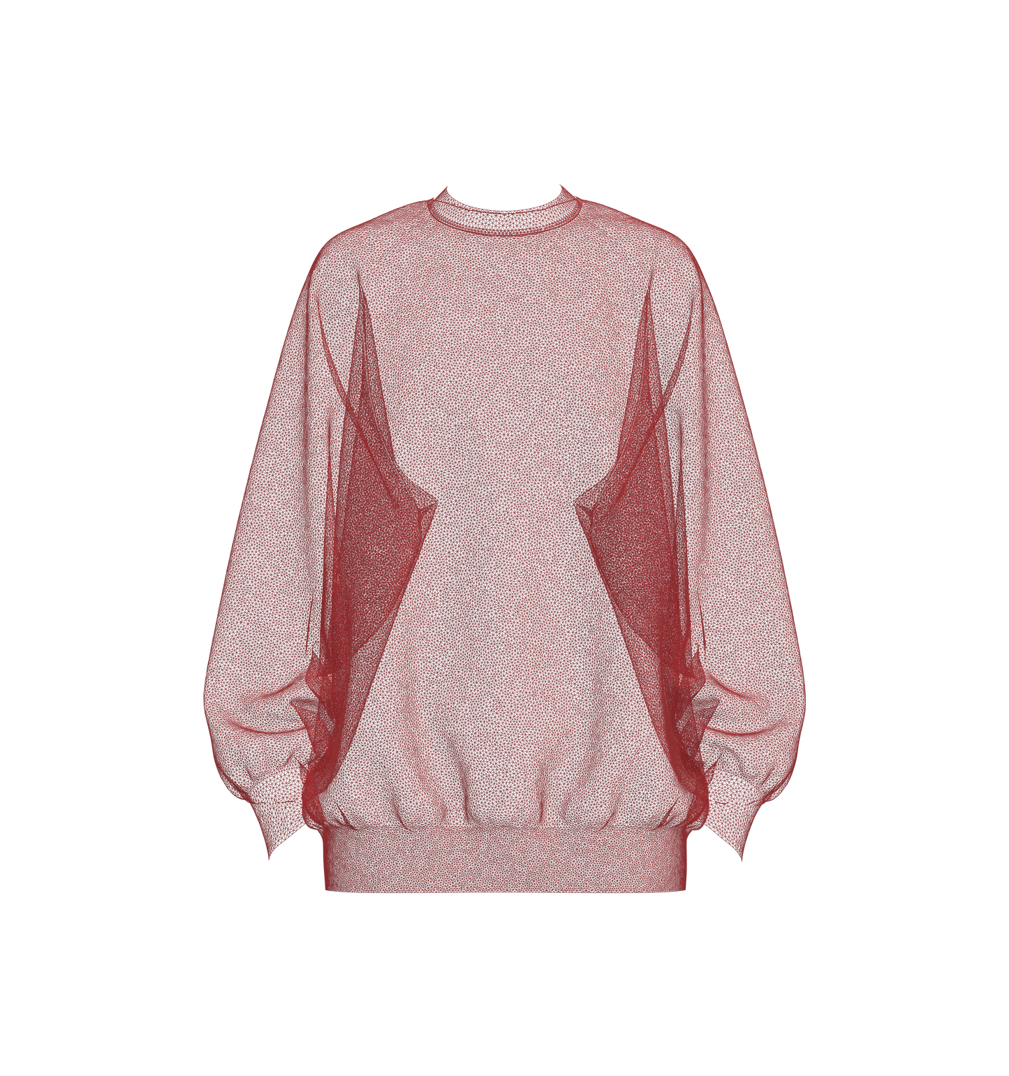 Women Oversized Sweatshirt 3d Model Marvelous Designer-Clo3d-fbx-obj-Zprj