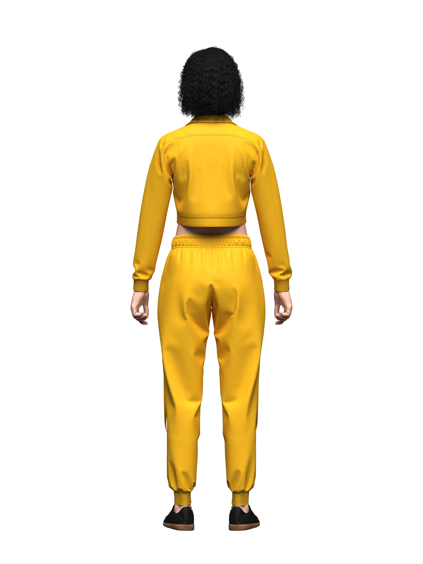 Women's Street wear Outfit 3d Model Marvelous Designer-Clo3d-fbx-obj-Zprj