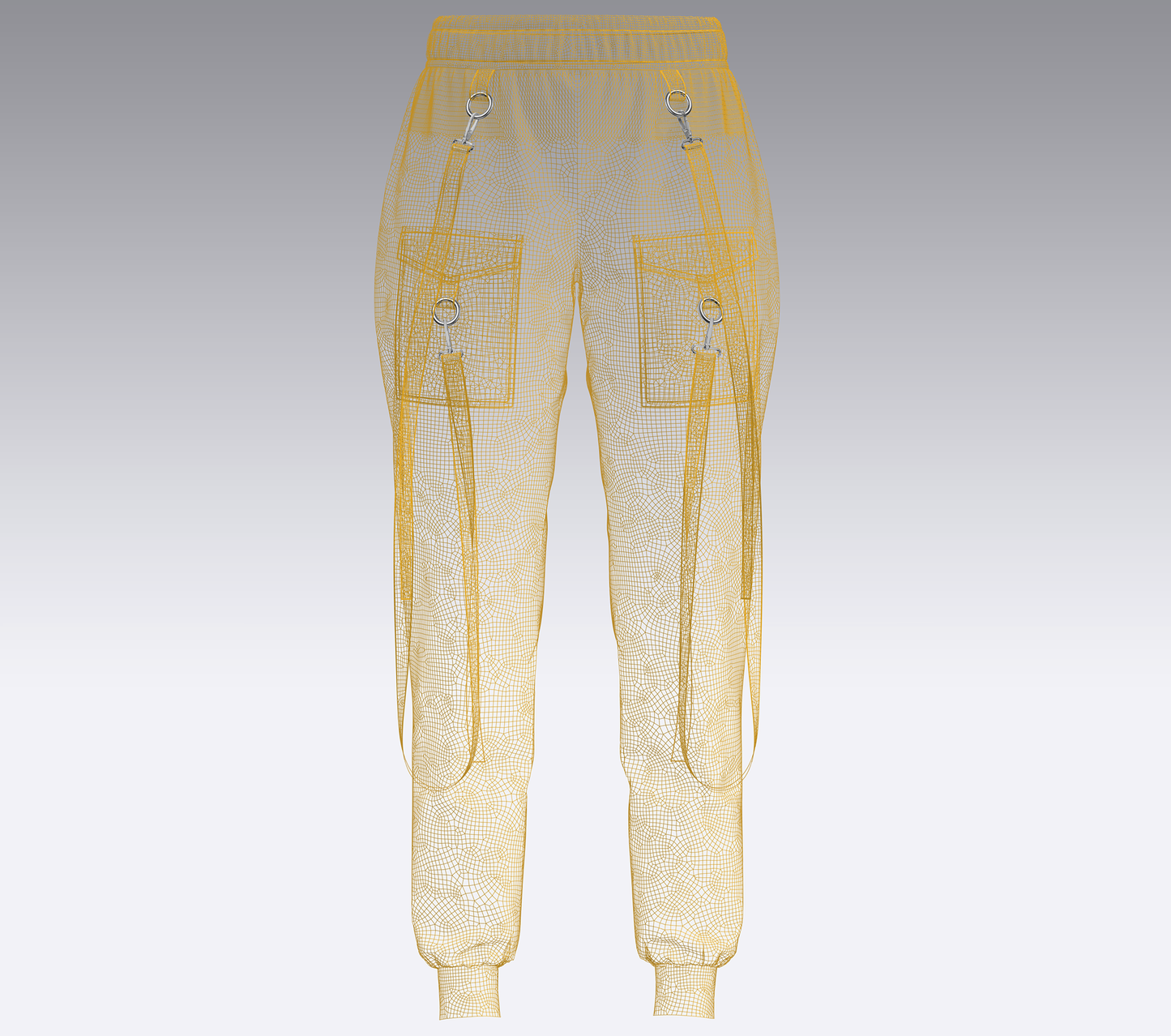 Women's Cargo Pant 3d Model Marvelous Designer-Clo3d-fbx-obj-Zprj