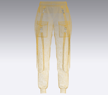 Women's Cargo Pant 3d Model Marvelous Designer-Clo3d-fbx-obj-Zprj