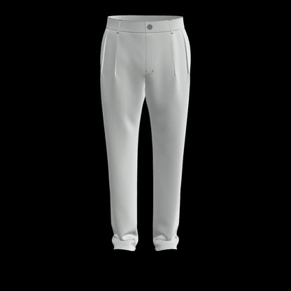 Men's Double Pleat Pant 3d Model Marvelous Designer-Clo3d-fbx-obj-Zprj