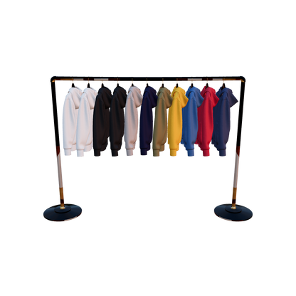 Hoodie On Steel Rack 3d Model Marvelous Designer-Clo3d-fbx-obj-Zprj