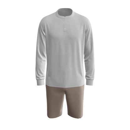 Men's Jersey and Shorts Outfit 3d Model Marvelous Designer-Clo3d-fbx-obj-Zprj