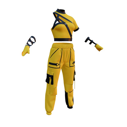 Women Outfit 3d Model Marvelous Designer-Clo3d-fbx-obj-Zprj