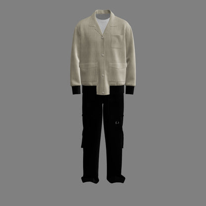 Male Outfit 3d Model Marvelous Designer-Clo3d-fbx-obj-Zprj