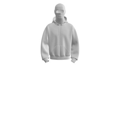 Male Oversized Balaclava Hoodie 3d Model Marvelous Designer-Clo3d-fbx-obj-Zprj