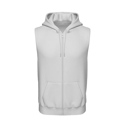 Male Sleeveless Hoodie 3d Model Marvelous Designer-Clo3d-fbx-obj-Zprj