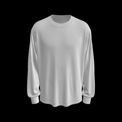Men's Oversized Full Sleeve T-shirt 3d Model Marvelous Designer-Clo3d-fbx-obj-Zprj