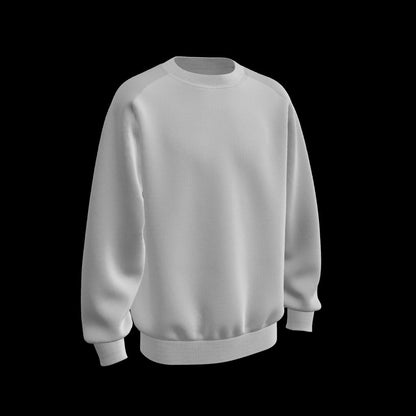 Men's Raglan Sweatshirt 3d Model Marvelous Designer-Clo3d-fbx-obj-Zprj