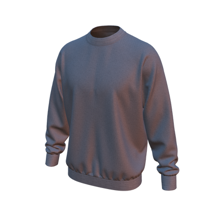 Men's Sweatshirt 3d Model Marvelous Designer-Clo3d-fbx-obj-Zprj
