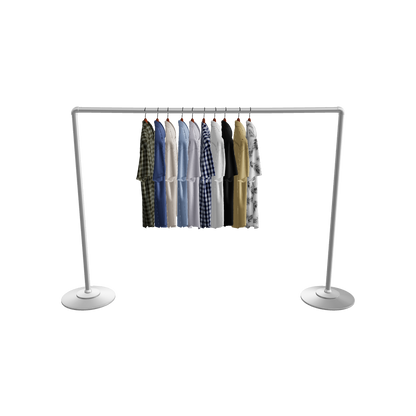 Shirt On Steel Hanger 3d Model Marvelous Designer-Clo3d-fbx-obj-Zprj