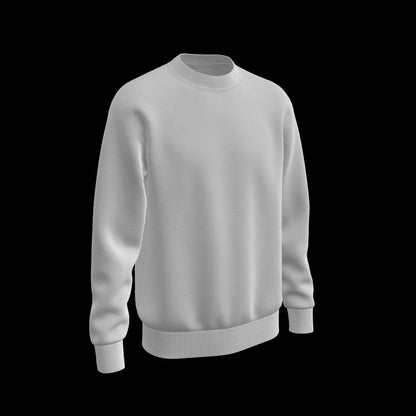 Men Sweatshirt 3d Model Marvelous Designer-Clo3d-fbx-obj-Zprj