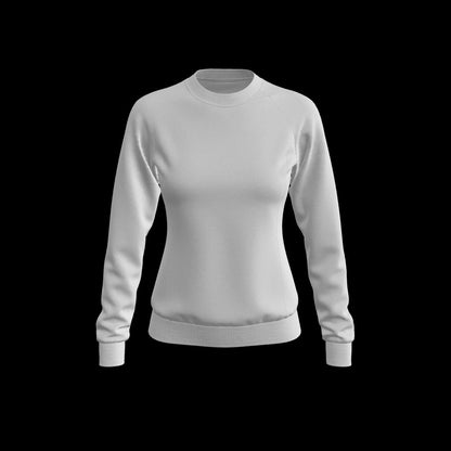 Women's Raglan Sweatshirt 3d Model Marvelous Designer-Clo3d-fbx-obj-Zprj