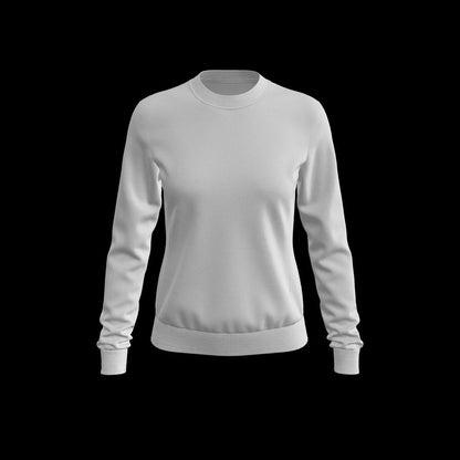 Women's Sweatshirt 3d Model Marvelous Designer-Clo3d-fbx-obj-Zprj