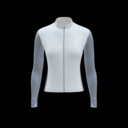 Women full Sleeve Cycling Jersey 3d Model Marvelous Designer-Clo3d-fbx-obj-Zprj